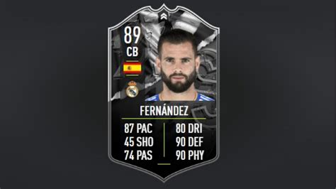 nacho real madrid sofifa|Nacho Fernández FIFA 22 May 3, 2022 SoFIFA.